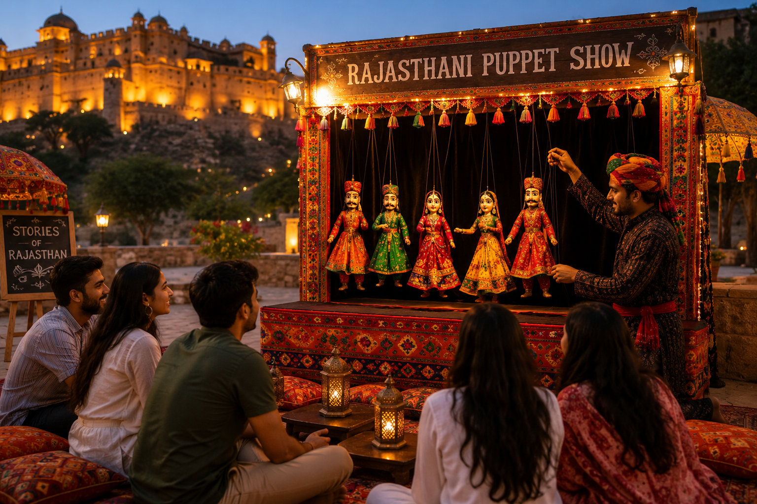 Rajasthani Puppet & Kathputli Show